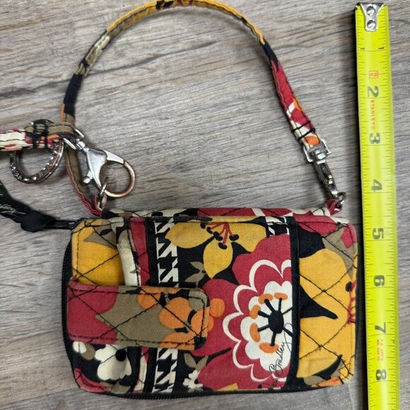 Vera Bradley Bittersweet Quilted Phone Case wallet - Picture 1 of 7